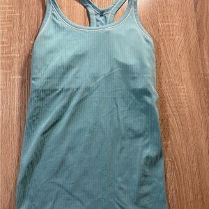 Lululemon Athletica Green Eb-Street Sleeveless Tank Top